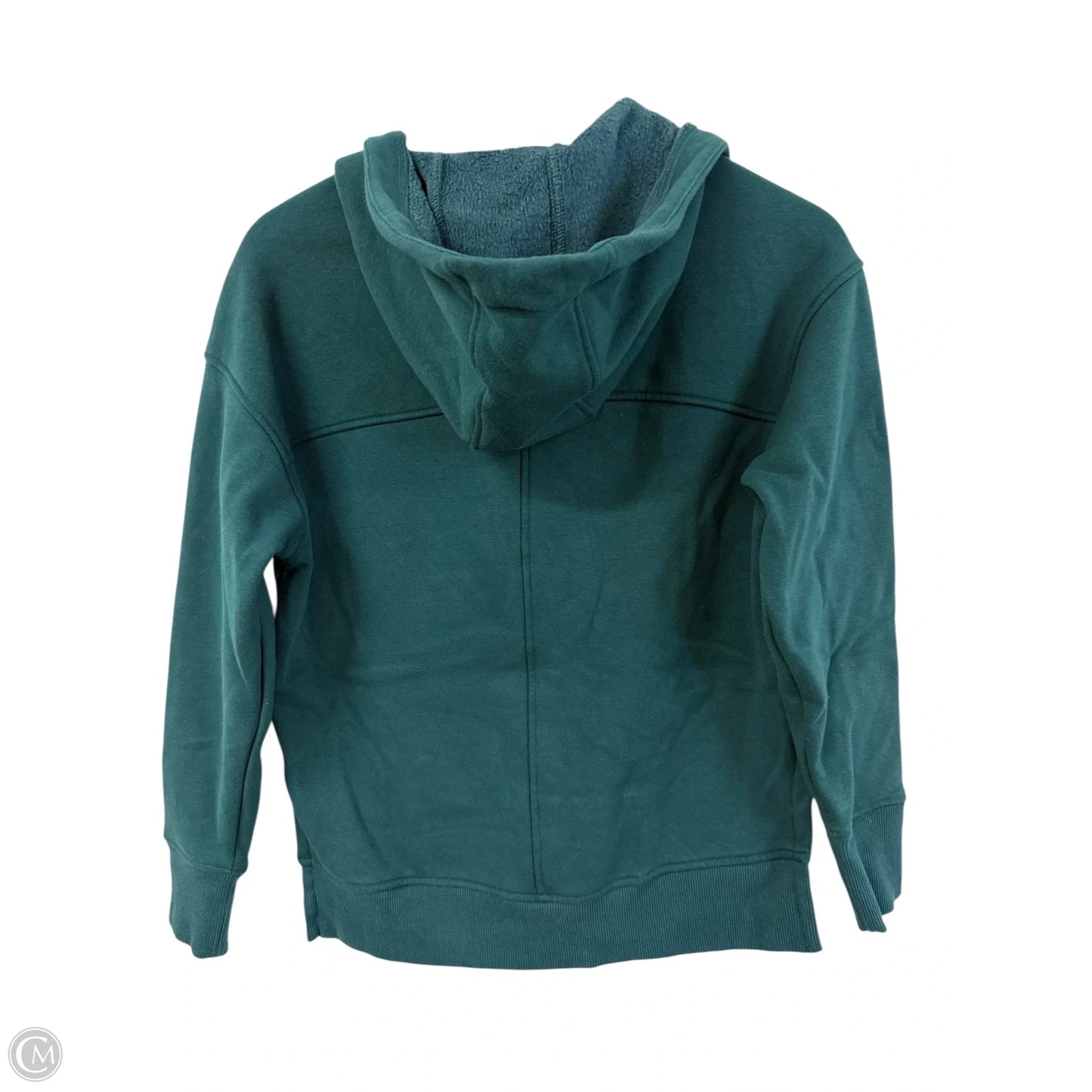 Sweatshirt Hoodie By Avia In Green, Size: S