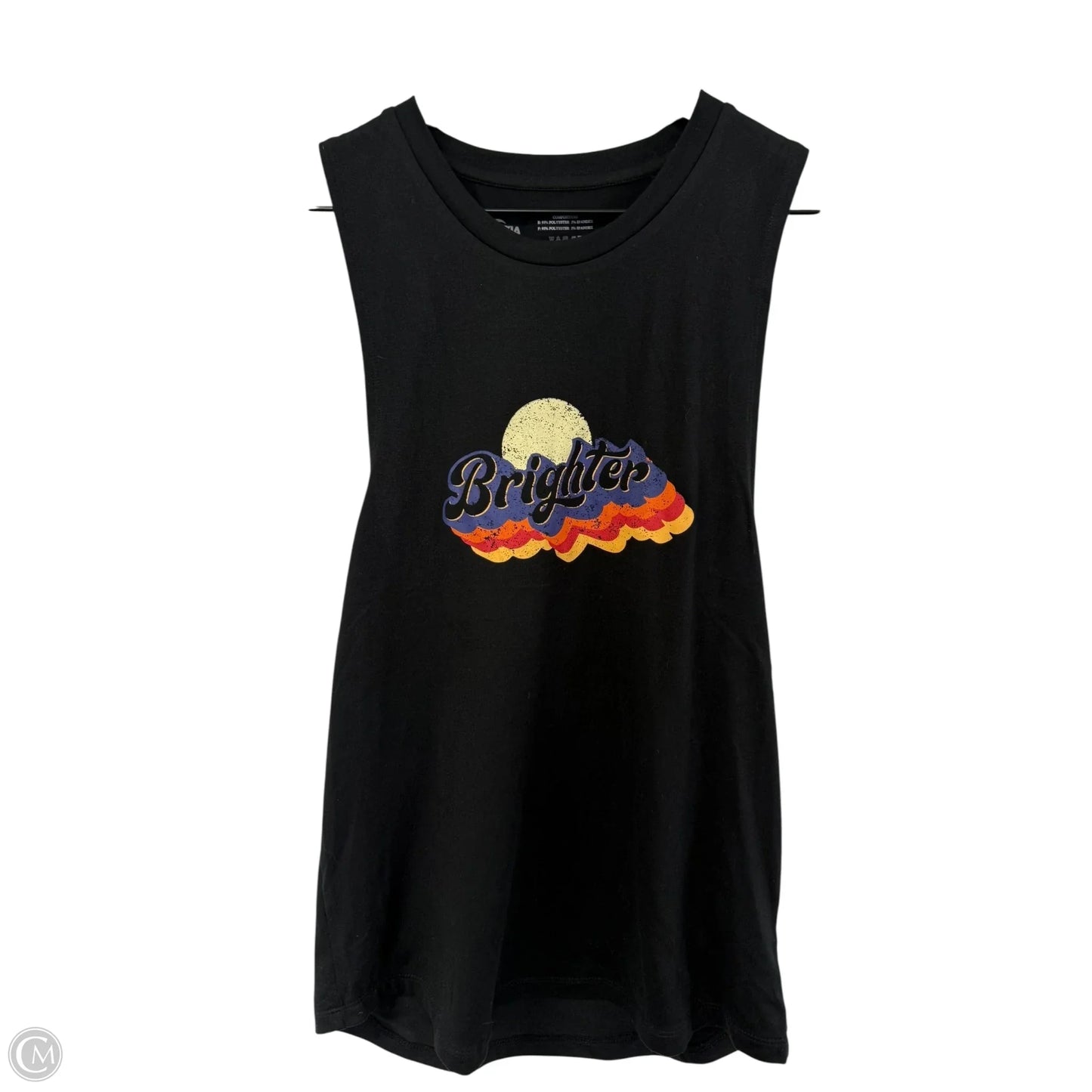 Athletic Tank Top By Zyia In Black, Size: M