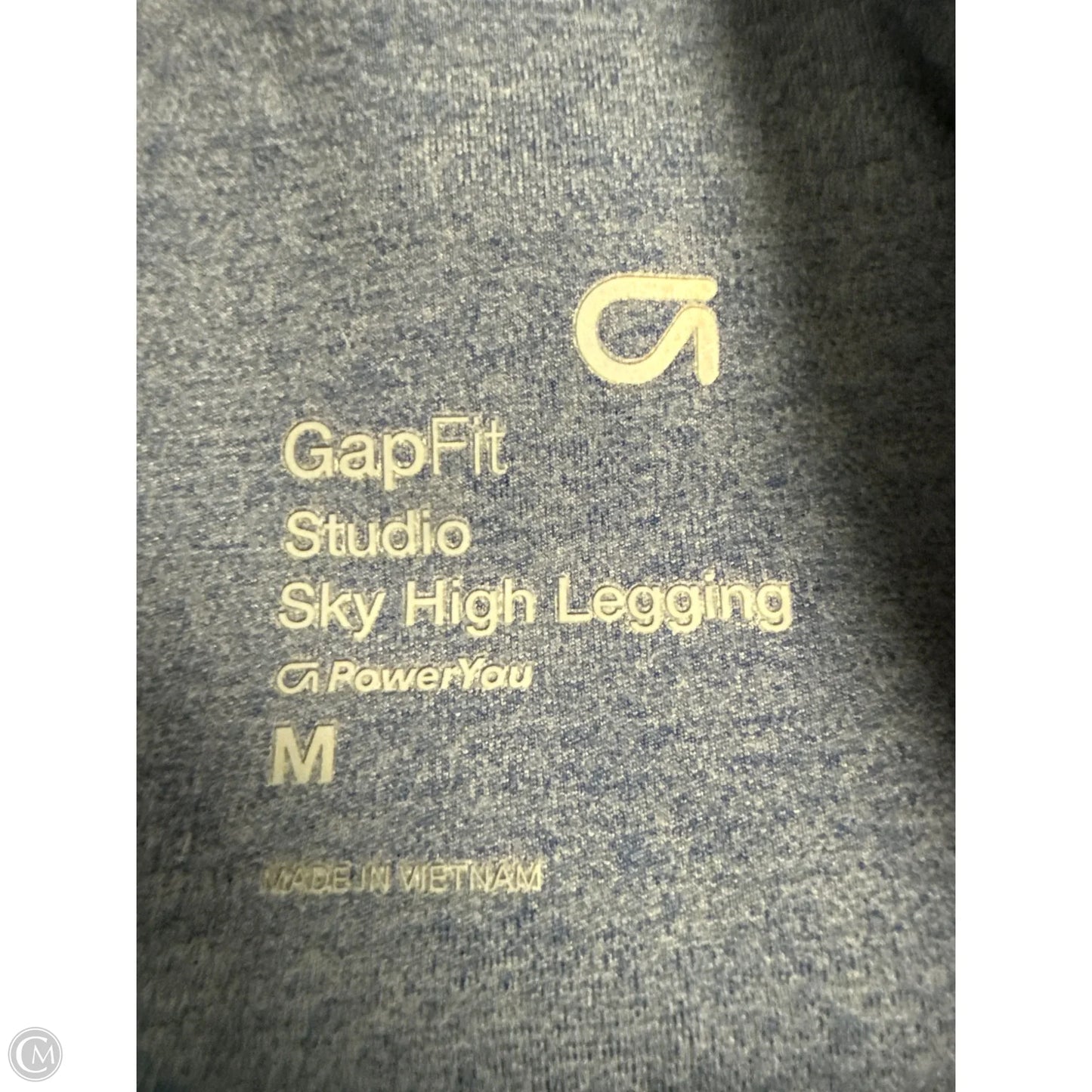 Athletic Leggings By Gapfit In Navy, Size: M
