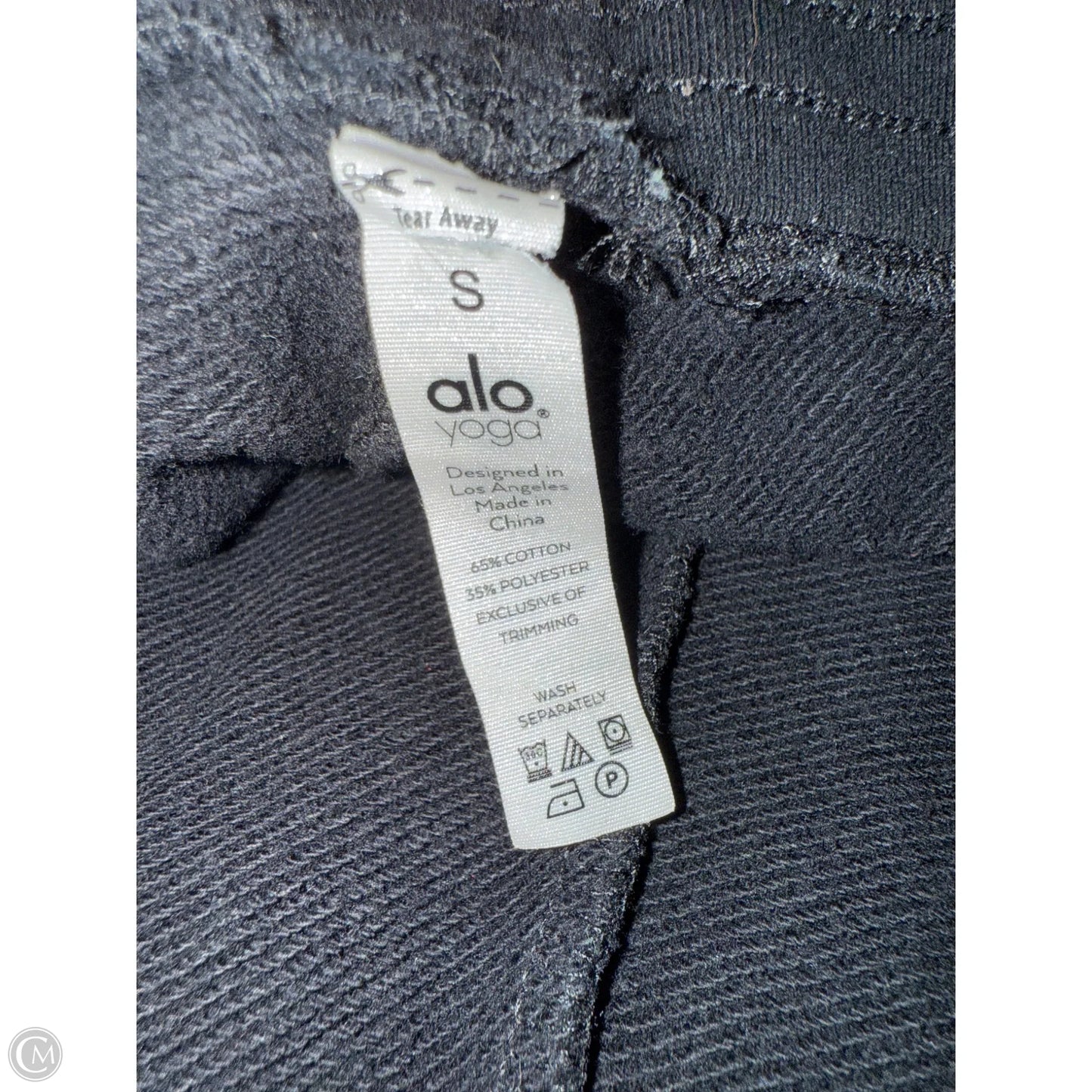 Pants Joggers By Alo In Black, Size: S