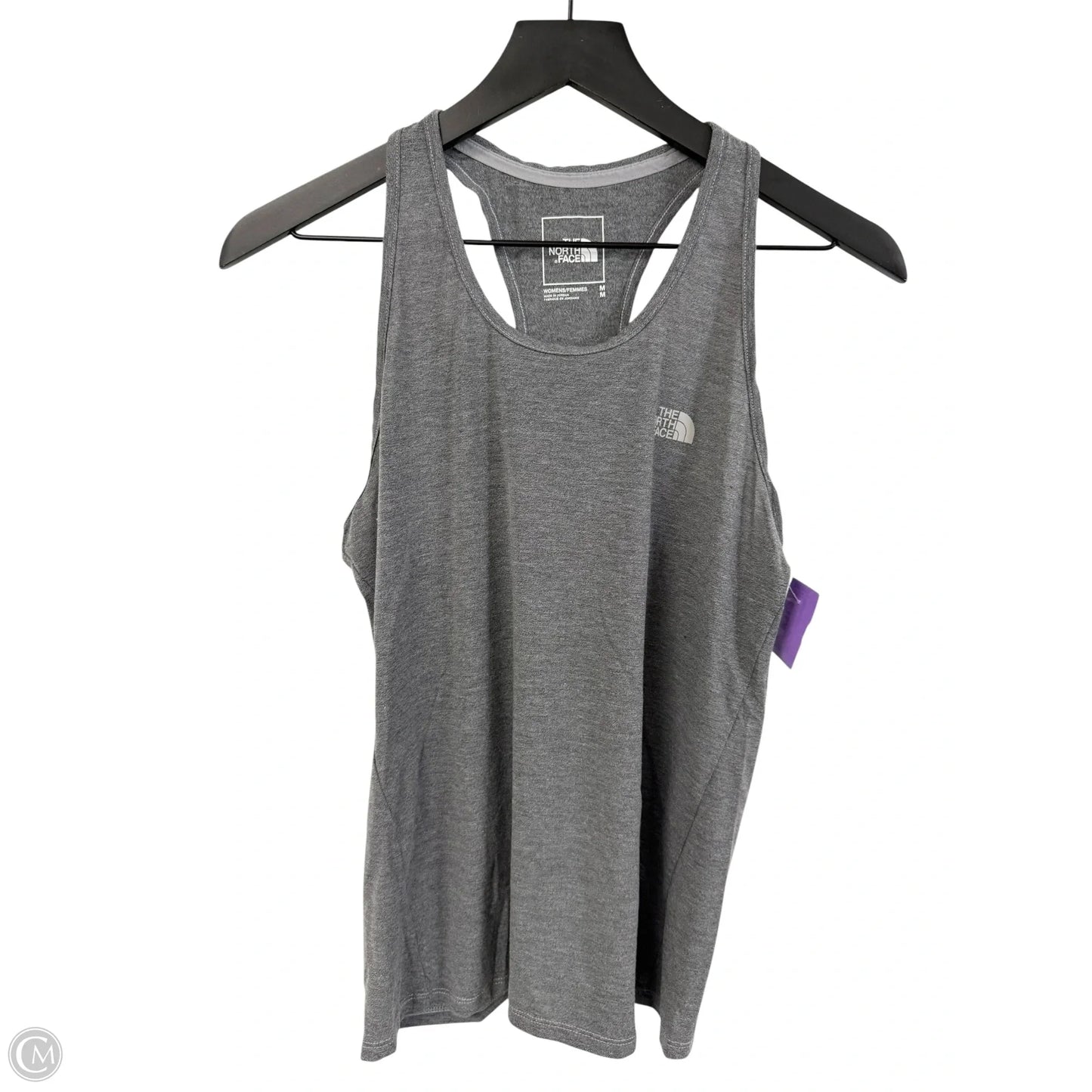 Athletic Tank Top By The North Face In Grey, Size: M