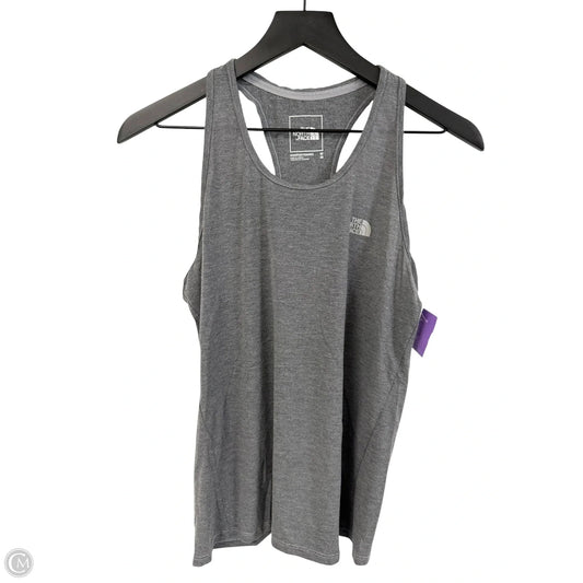 Athletic Tank Top By The North Face In Grey, Size: M