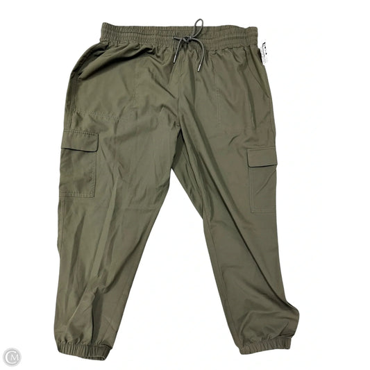 Athletic Pants By Old Navy In Green, Size: Xl