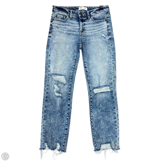 Jeans Straight By Bke In Blue Denim, Size: 4