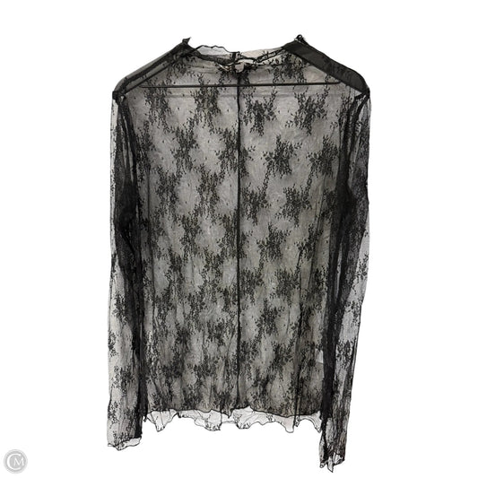Top Long Sleeve By Clothes Mentor In Black, Size: 3x