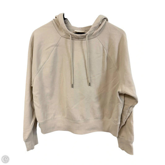 Sweatshirt Hoodie By Universal Thread In Cream, Size: L