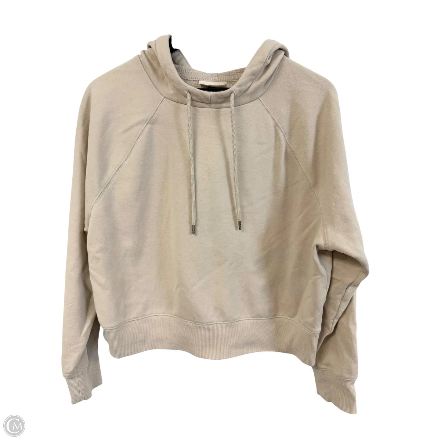 Sweatshirt Hoodie By Universal Thread In Cream, Size: L
