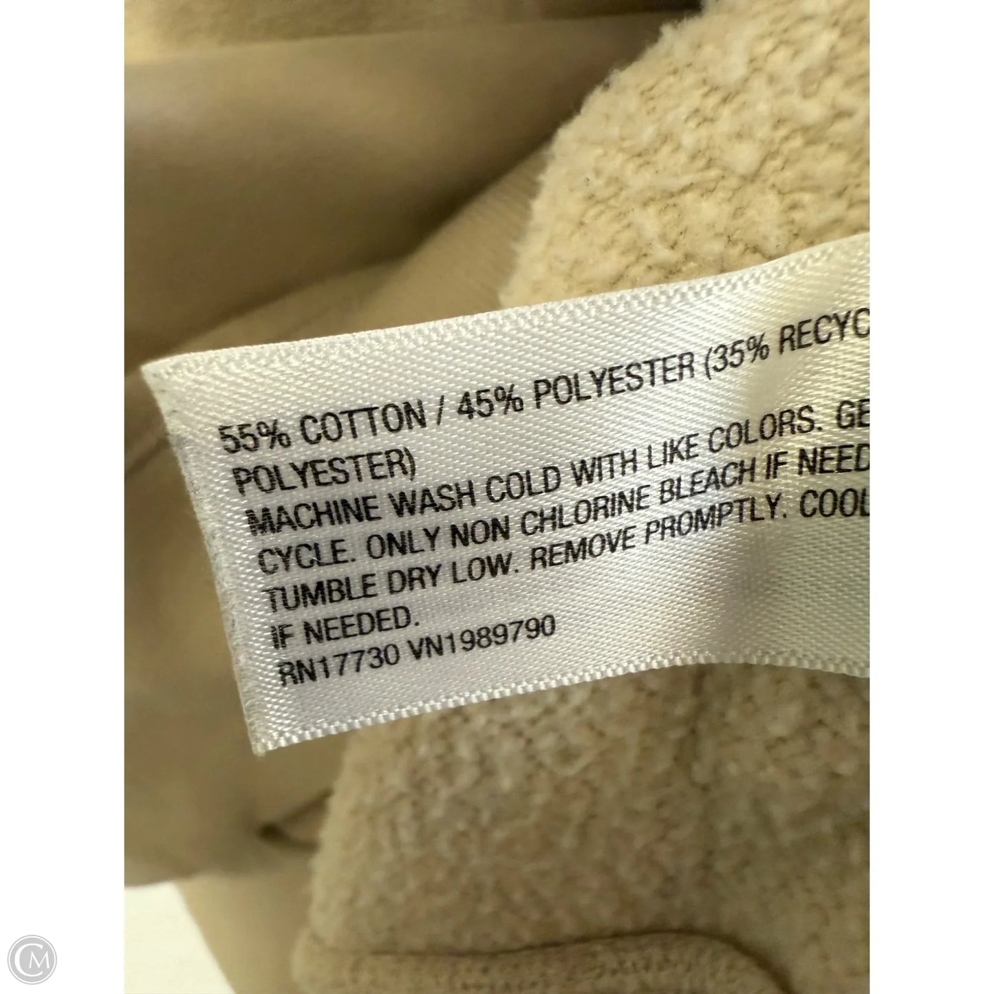 Sweatshirt Hoodie By Universal Thread In Cream, Size: L