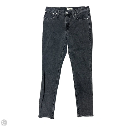 Jeans Boyfriend By Madewell In Black Denim, Size: 10