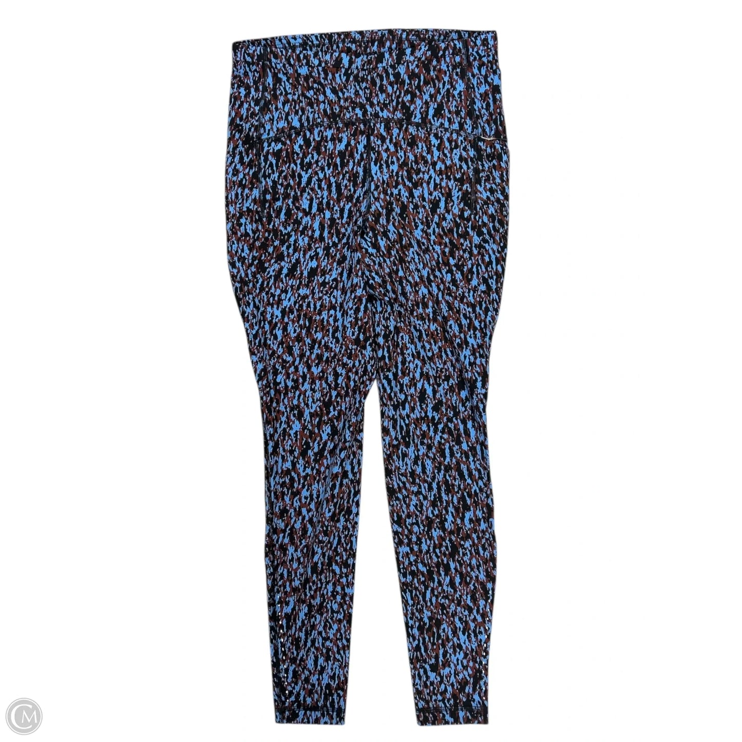 Athletic Leggings By Lululemon In Multi-colored, Size: 8