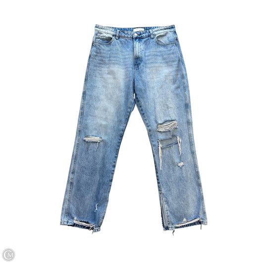 Jeans Wide Leg By Vervet In Blue Denim, Size: 14