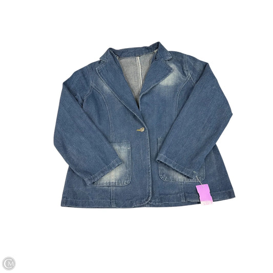 Blazer By Cme In Blue Denim, Size: S