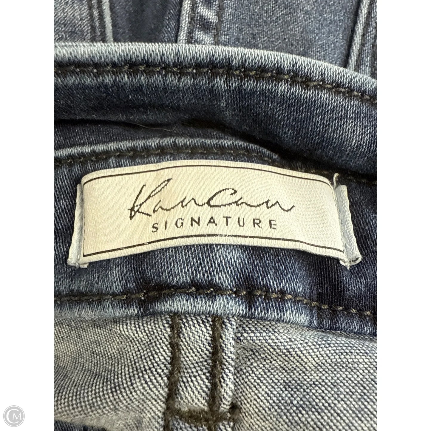 Jeans Skinny By Kancan In Blue Denim, Size: 6