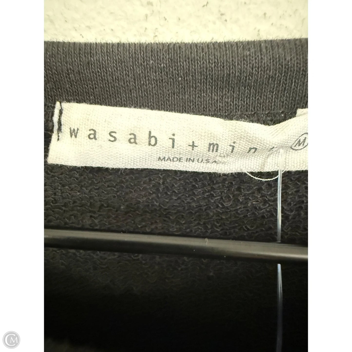 Top Long Sleeve By Clothes Mentor In Black, Size: M