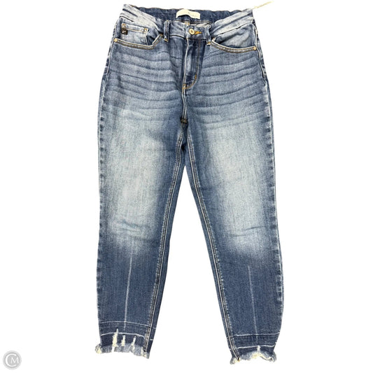 Jeans Skinny By Kancan In Blue Denim, Size: 10