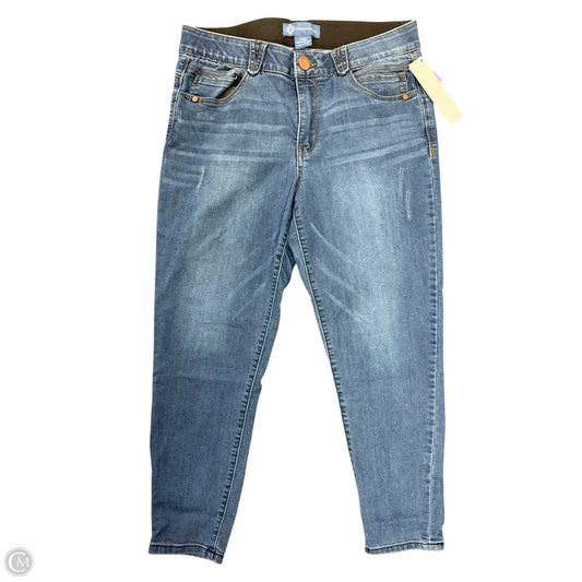 Jeans Skinny By Democracy In Blue Denim, Size: 12p