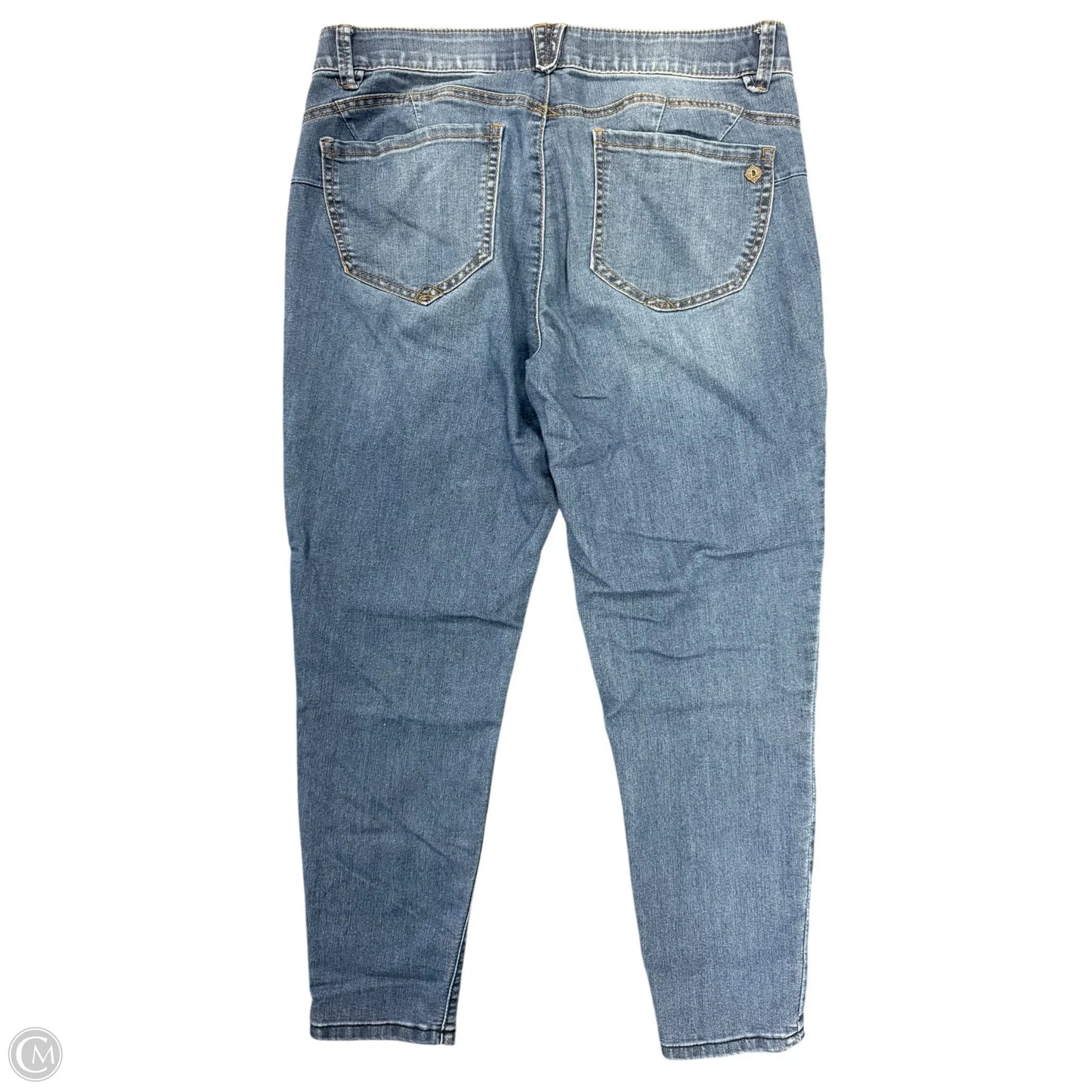 Jeans Skinny By Democracy In Blue Denim, Size: 12p