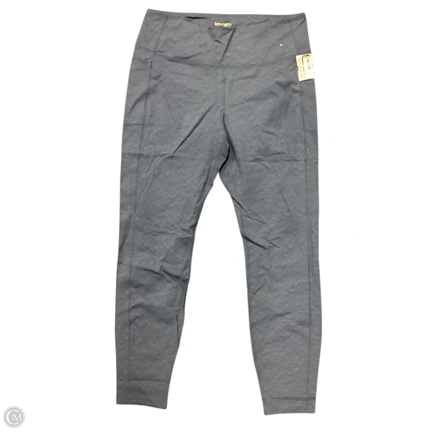 Athletic Leggings By Mondetta In Navy, Size: Xl