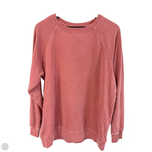 Sweatshirt Crewneck By Thread And Supply In Pink, Size: S