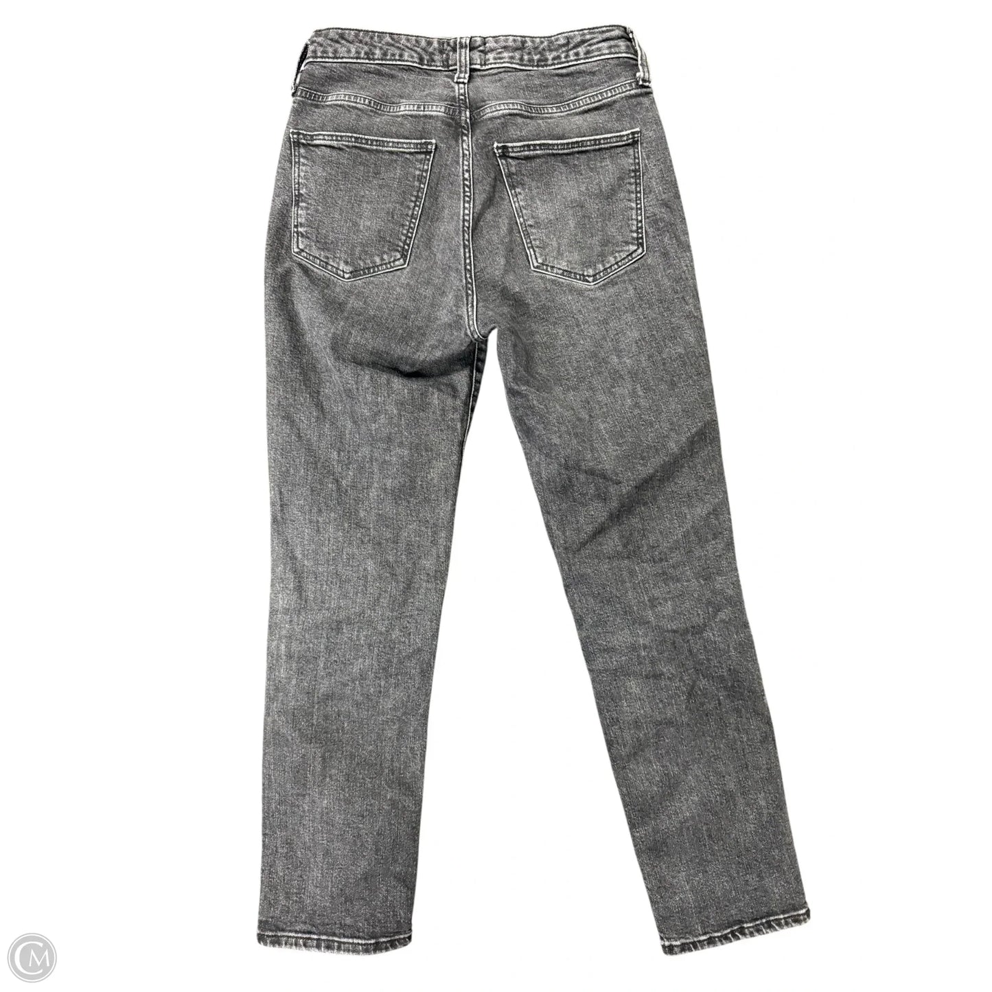 Jeans Straight By Universal Thread In Black Denim, Size: 4