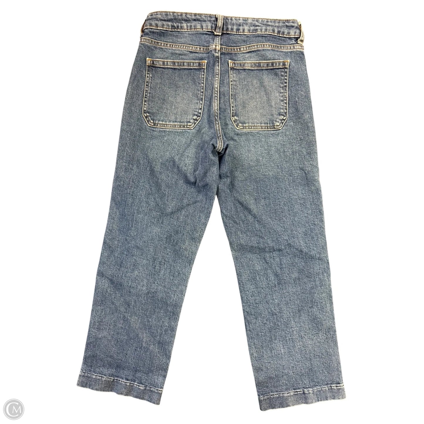 Jeans Straight By Old Navy In Blue Denim, Size: 4