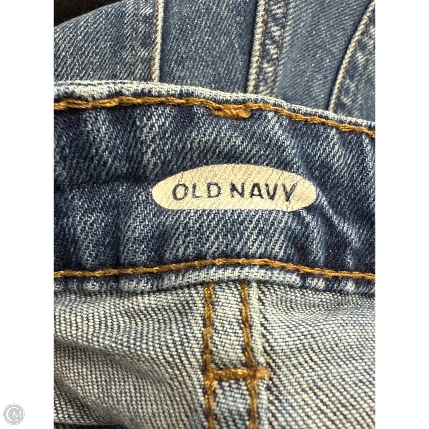 Jeans Straight By Old Navy In Blue Denim, Size: 4