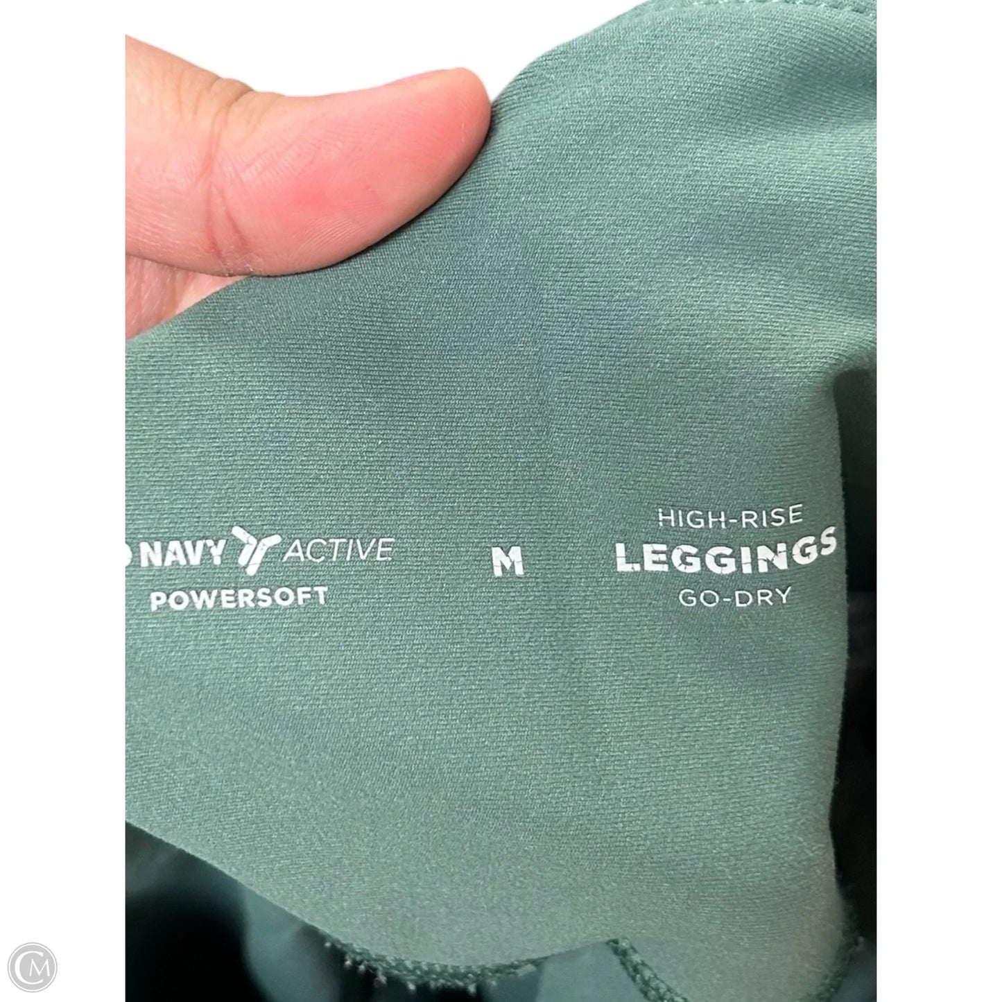 Athletic Leggings By Old Navy In Green, Size: M
