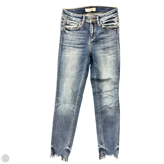 Jeans Skinny By Flying Monkey In Blue Denim, Size: 2