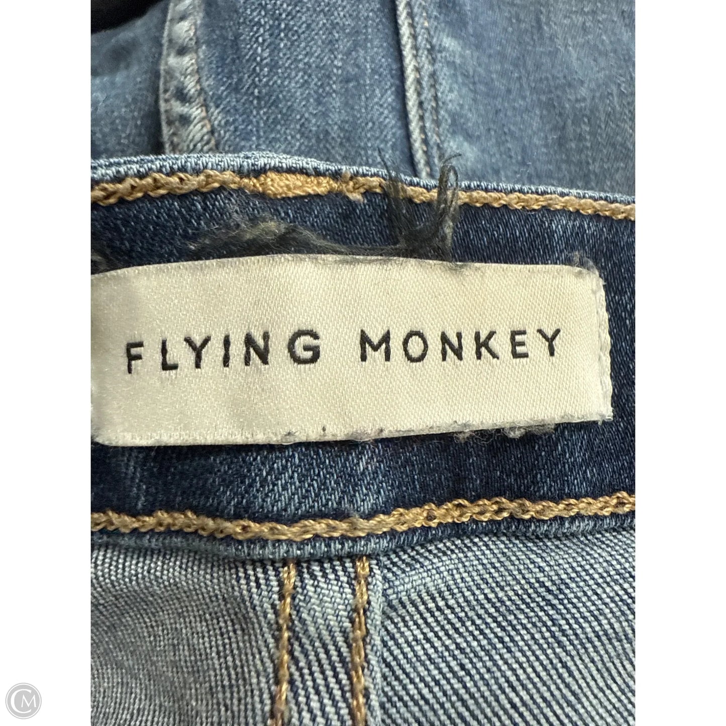 Jeans Skinny By Flying Monkey In Blue Denim, Size: 2