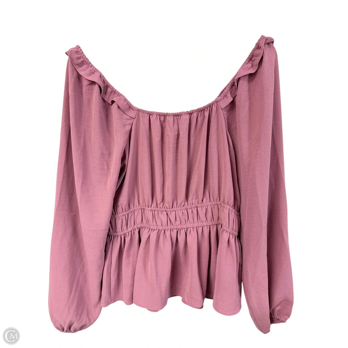 Top Long Sleeve By Nine West Apparel In Purple, Size: S