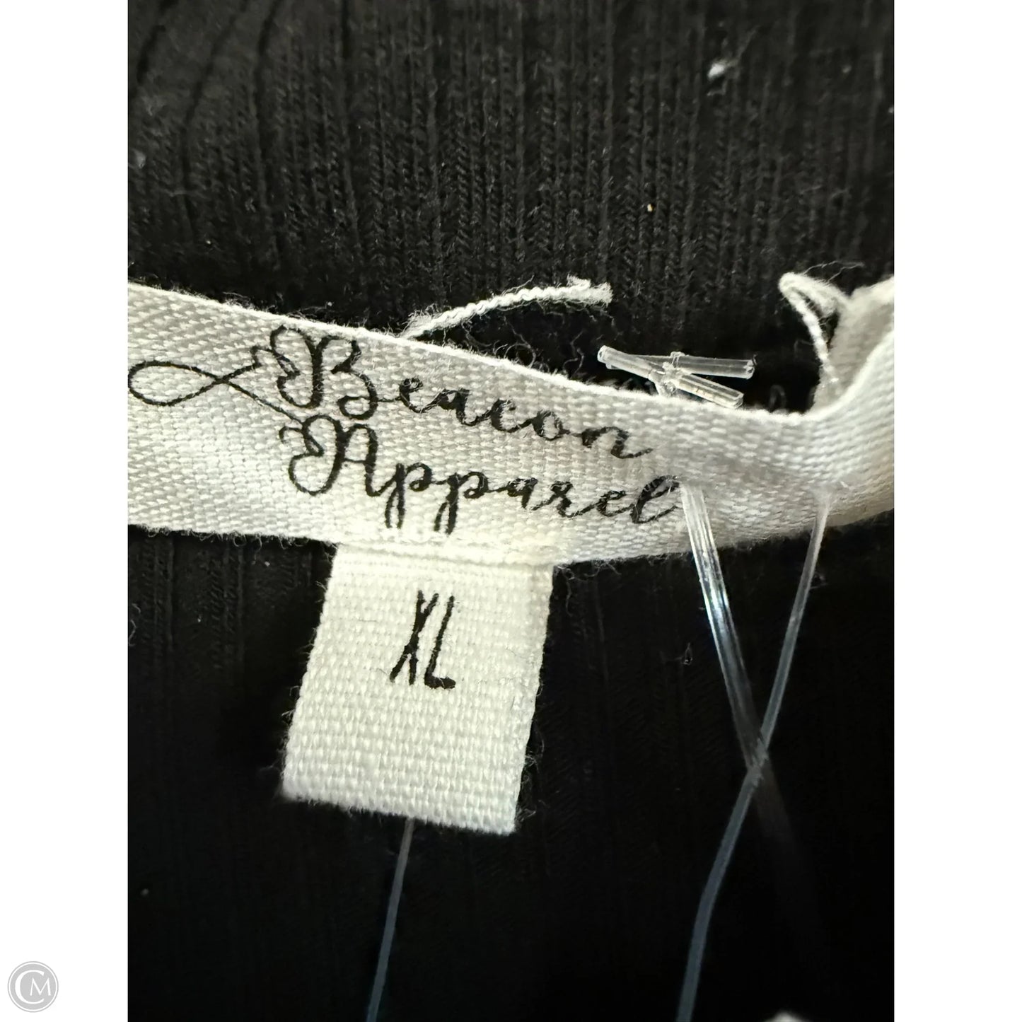 Blouse Long Sleeve By Clothes Mentor In Black, Size: Xl