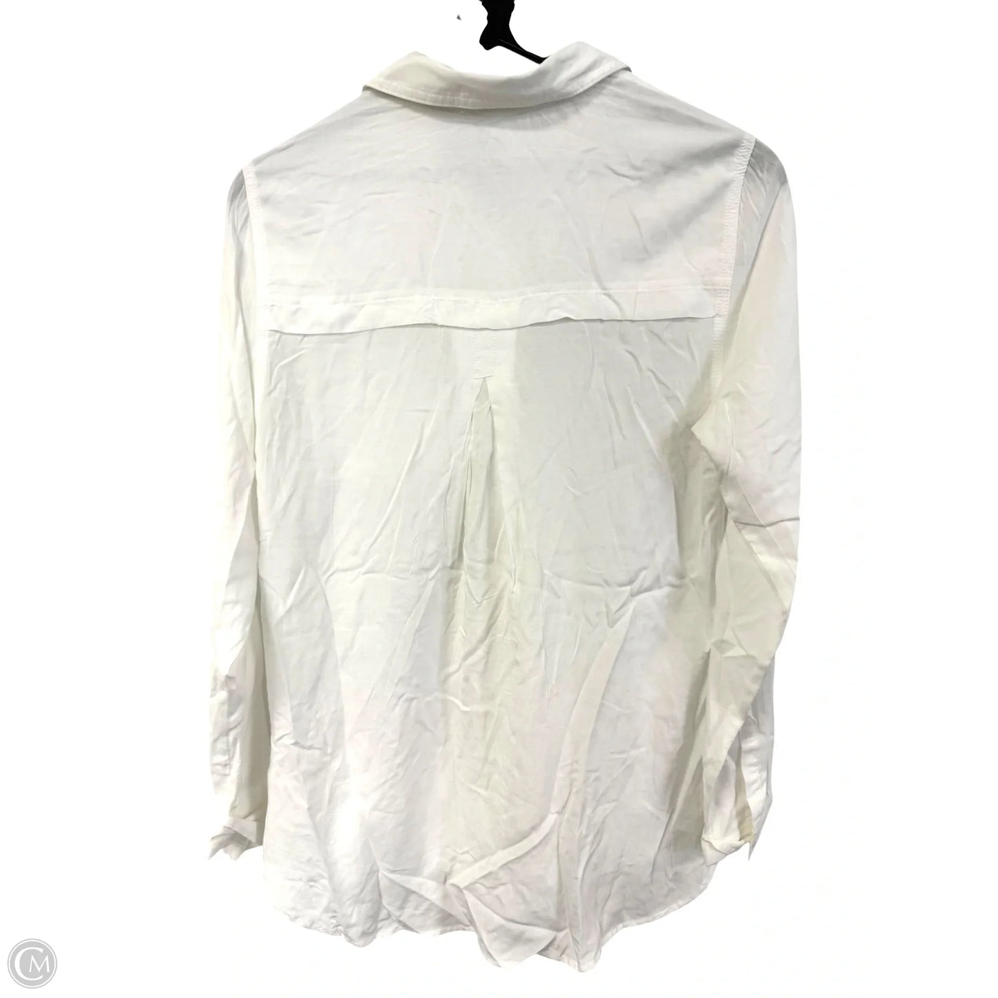 Blouse Long Sleeve By Beachlunchlounge In White, Size: S
