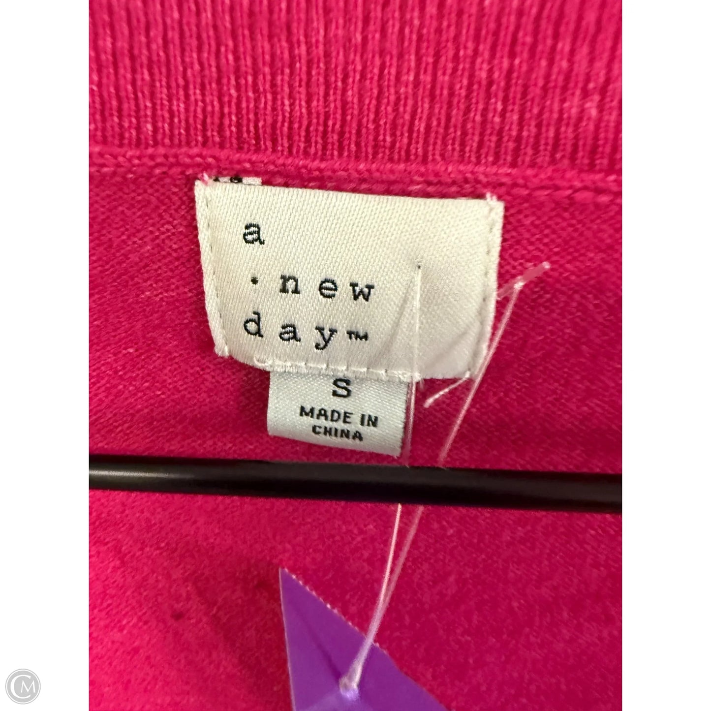 Top Long Sleeve By A New Day In Pink, Size: S