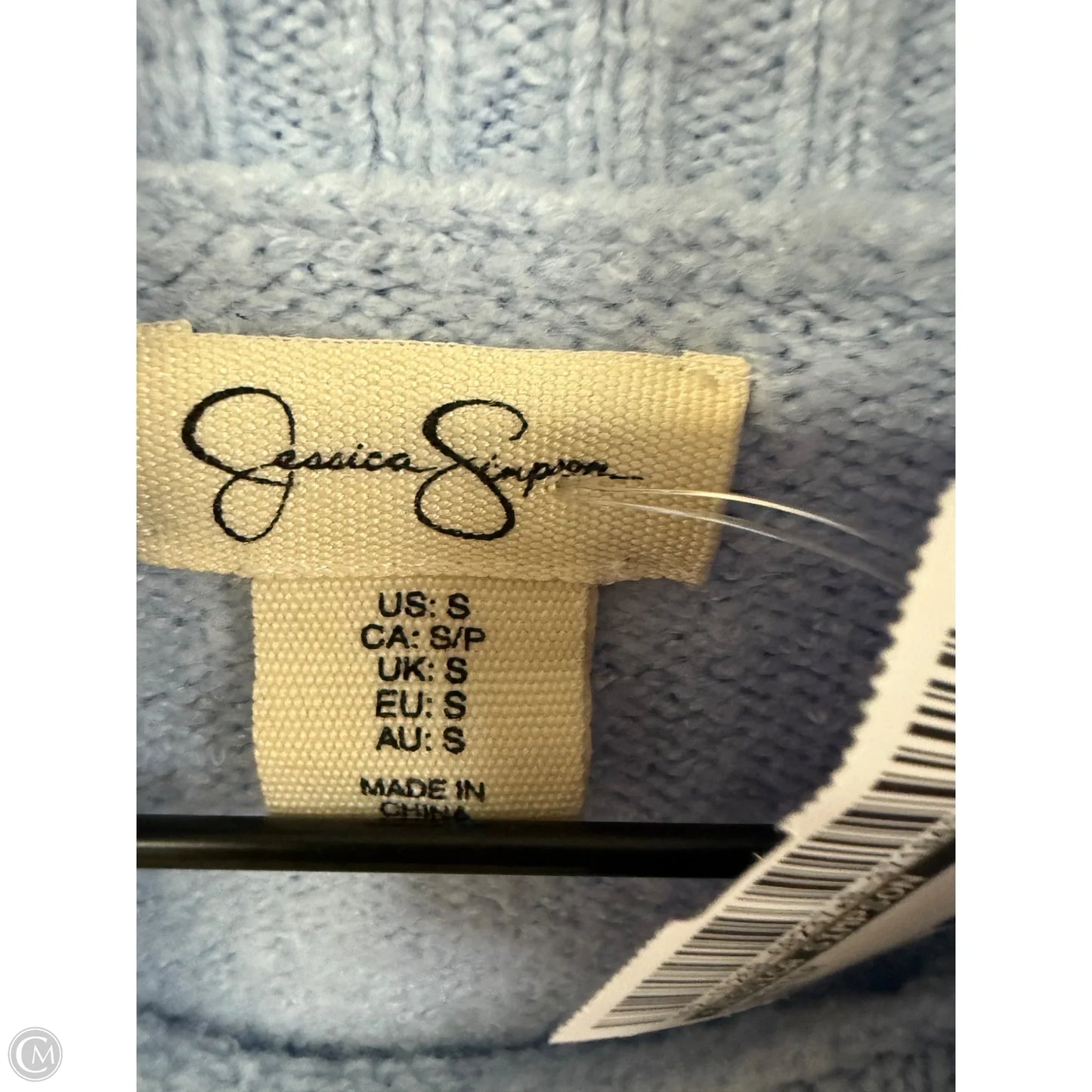 Sweater By Jessica Simpson In Blue, Size: S