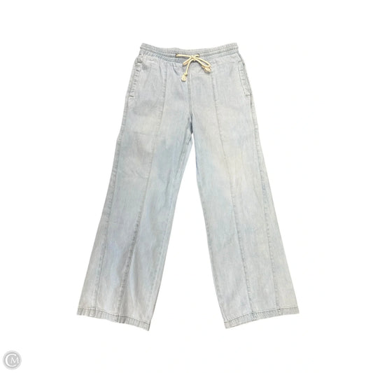 Jeans Wide Leg By Kancan In Blue Denim, Size: 10