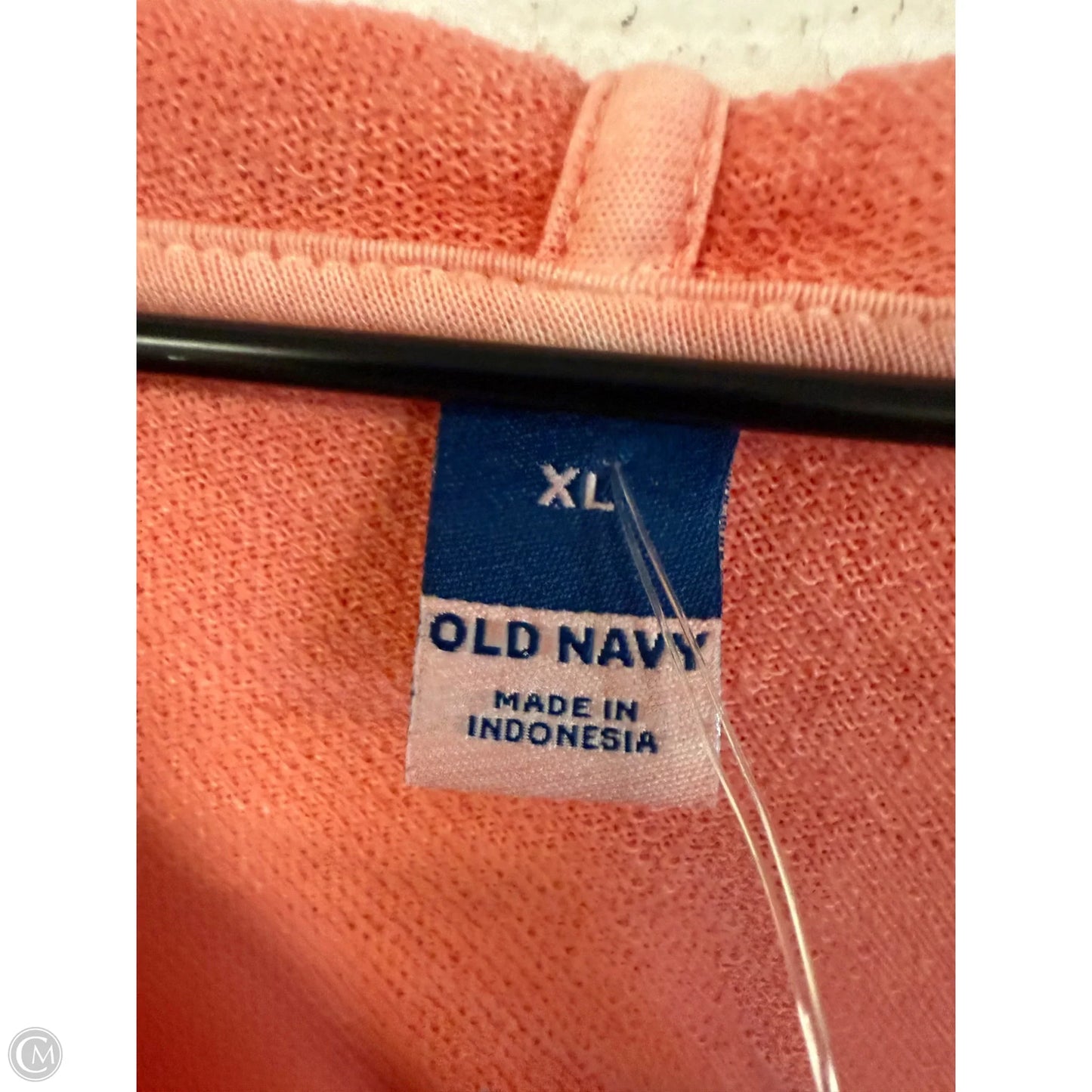 Sweatshirt Hoodie By Old Navy In Orange, Size: Xl