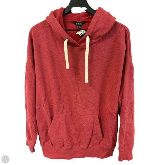 Sweatshirt Hoodie By Buffalo David Bitton In Red, Size: Xl