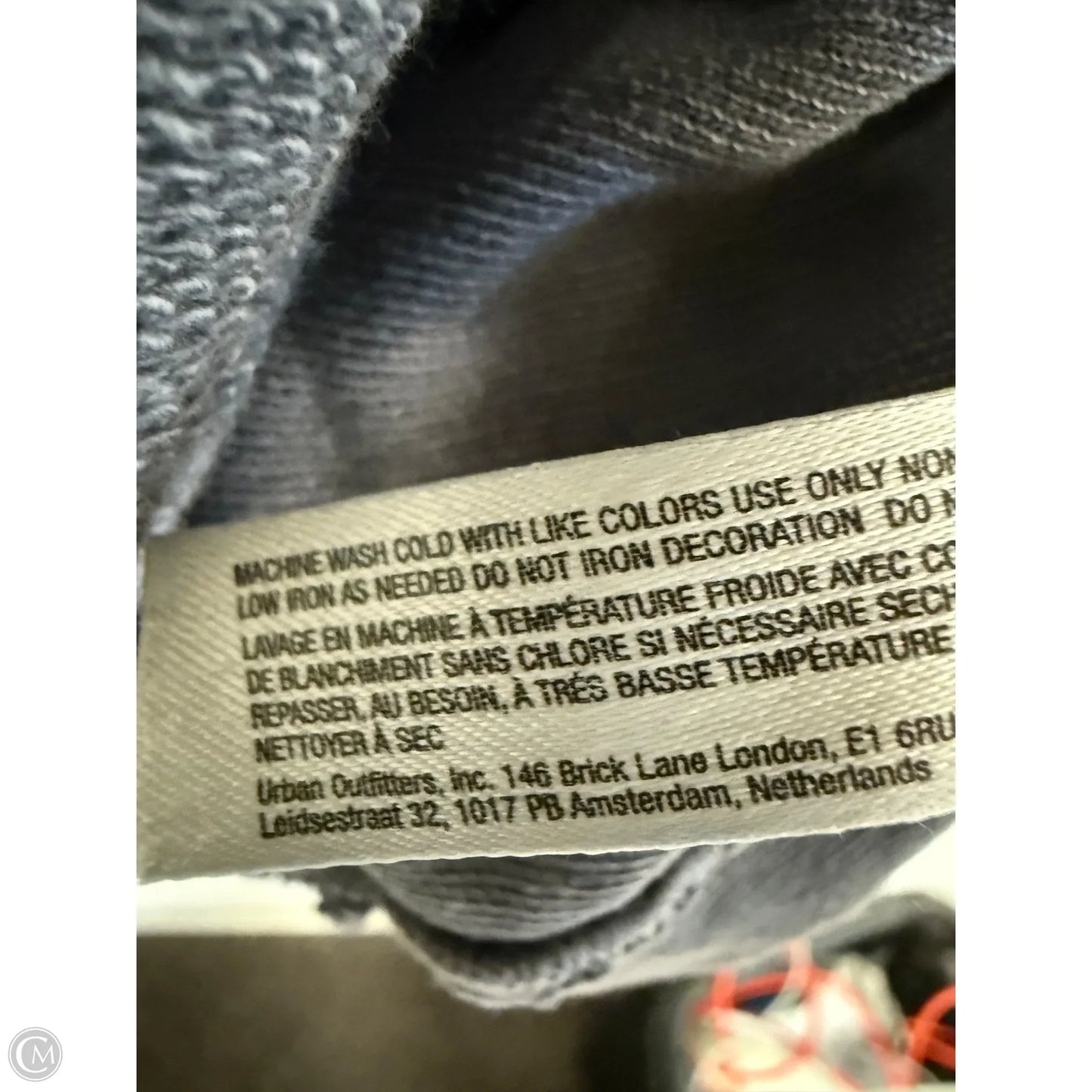 Sweatshirt Hoodie By Free People In Grey, Size: L