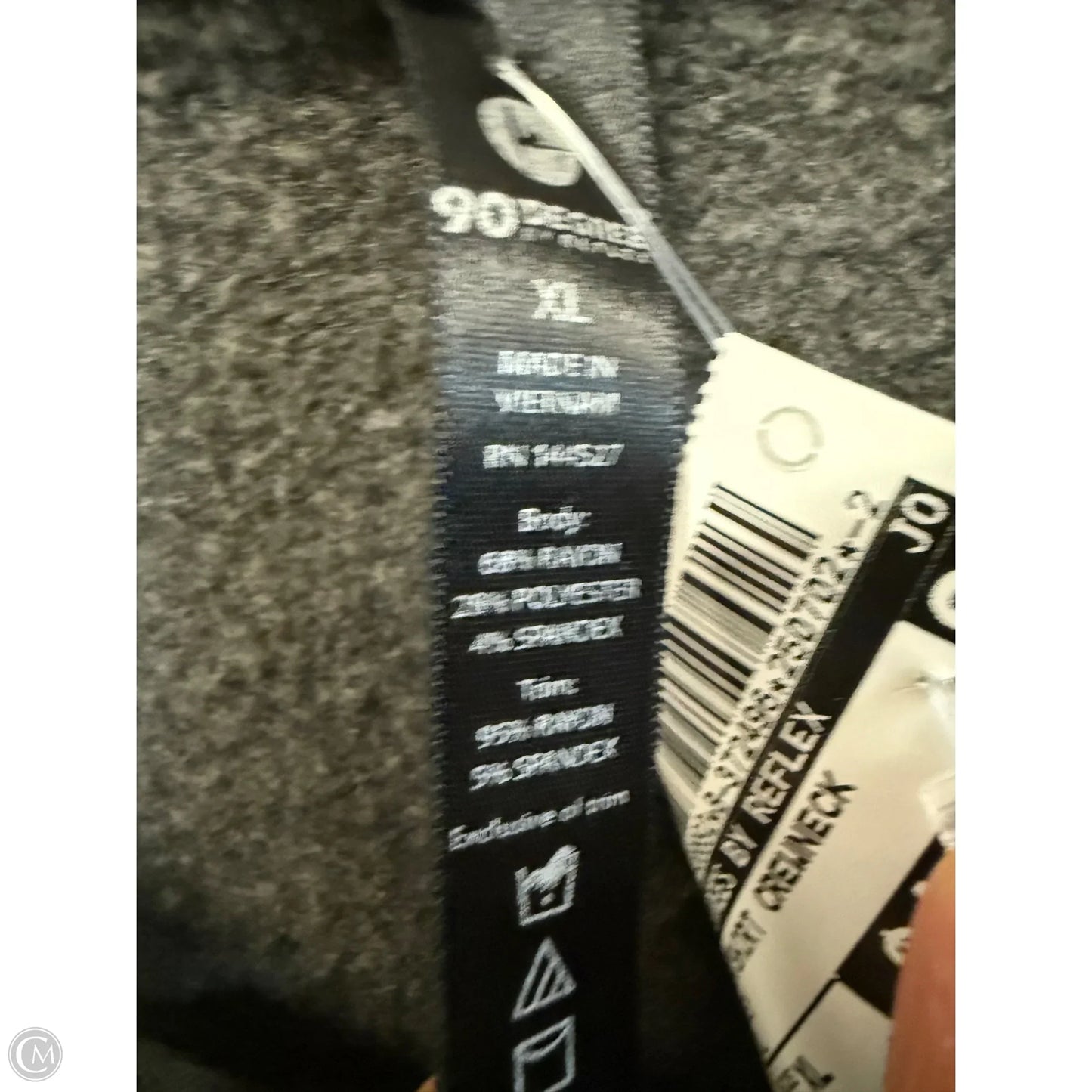 Sweatshirt Crewneck By 90 Degrees By Reflex In Grey, Size: Xl