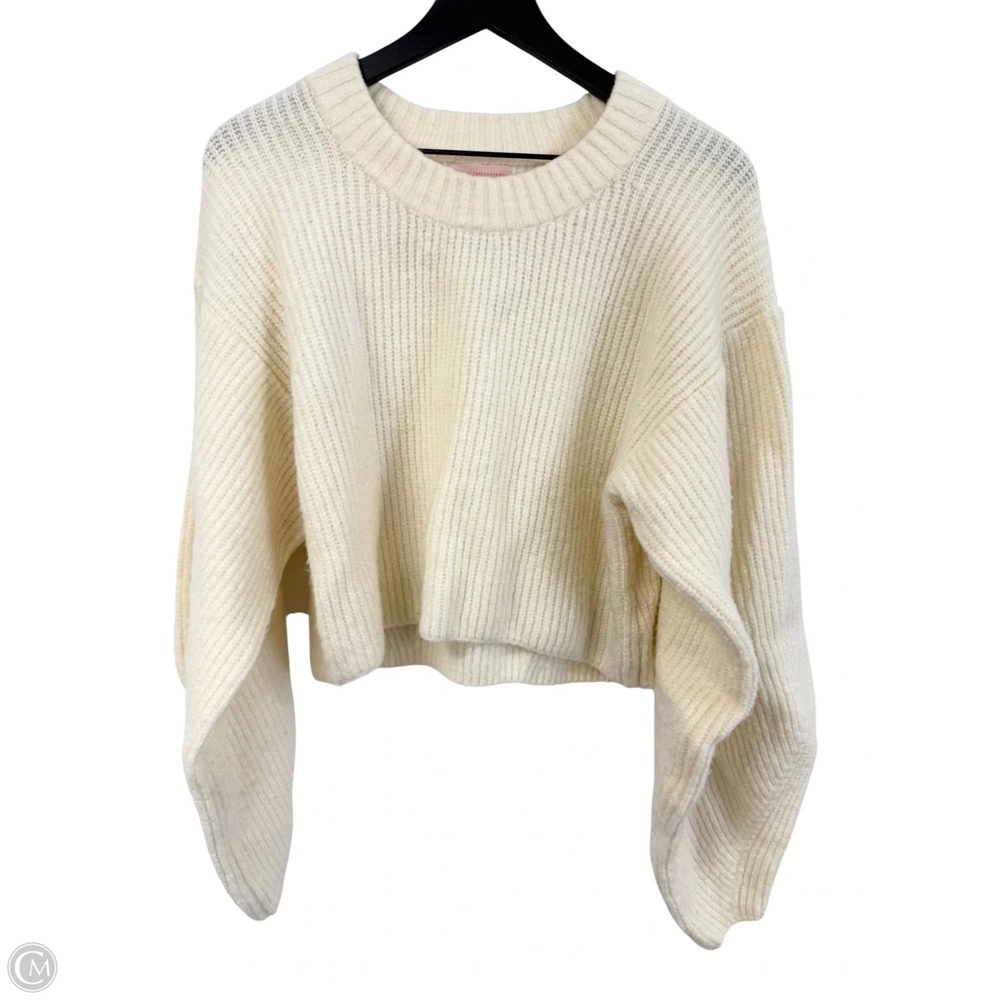 Sweater By Urban Outfitters In Cream, Size: L
