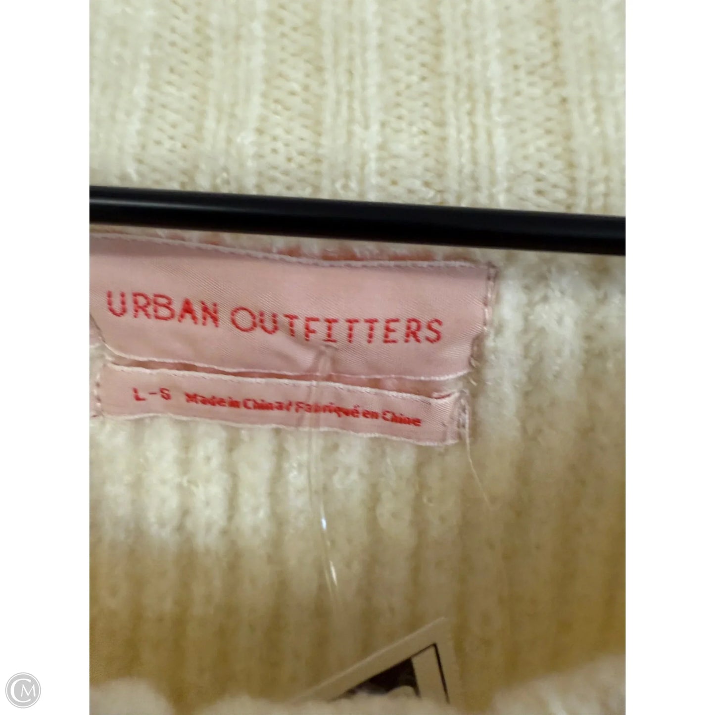 Sweater By Urban Outfitters In Cream, Size: L