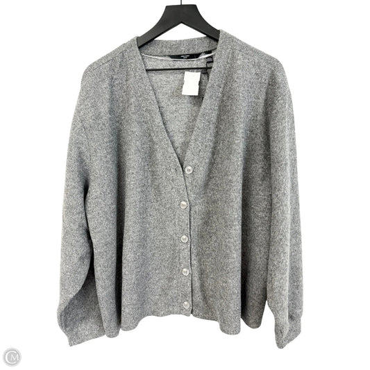 Sweater Cardigan By Vero Moda In Grey, Size: 3x