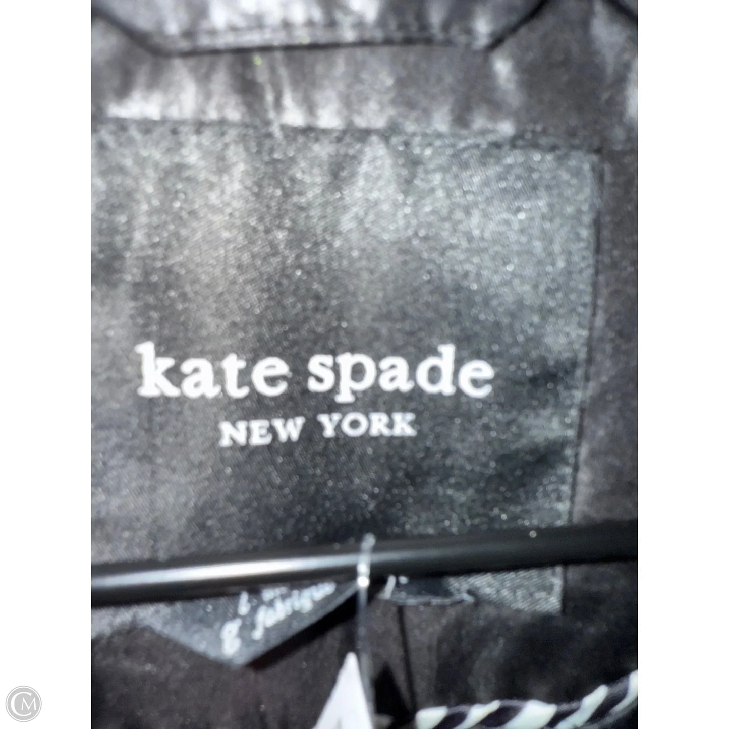 Vest Designer By Kate Spade In Black, Size: L