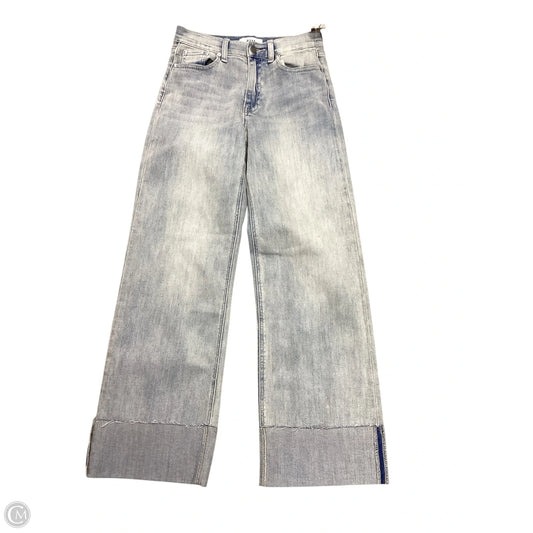 Jeans Wide Leg By Just Black In Blue Denim, Size: 2