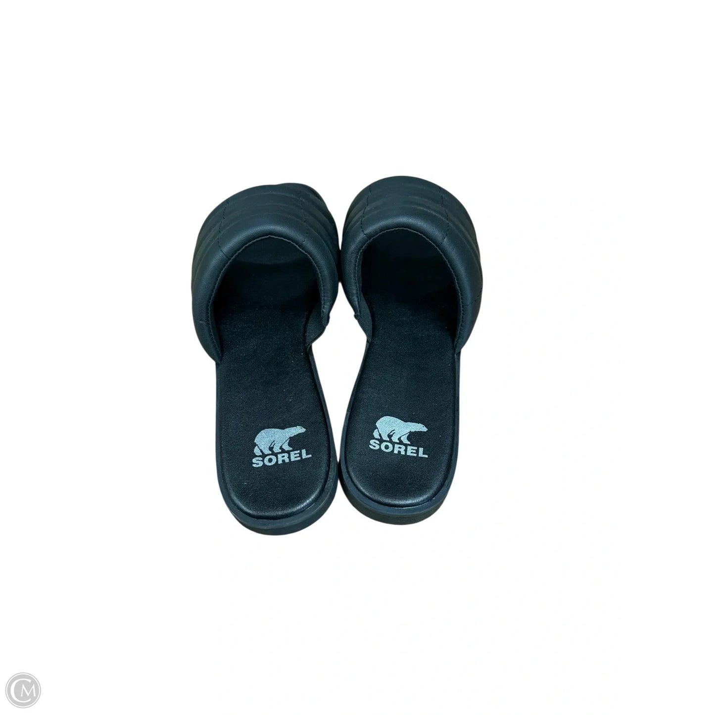 Sandals Flats By Sorel In Black, Size: 7