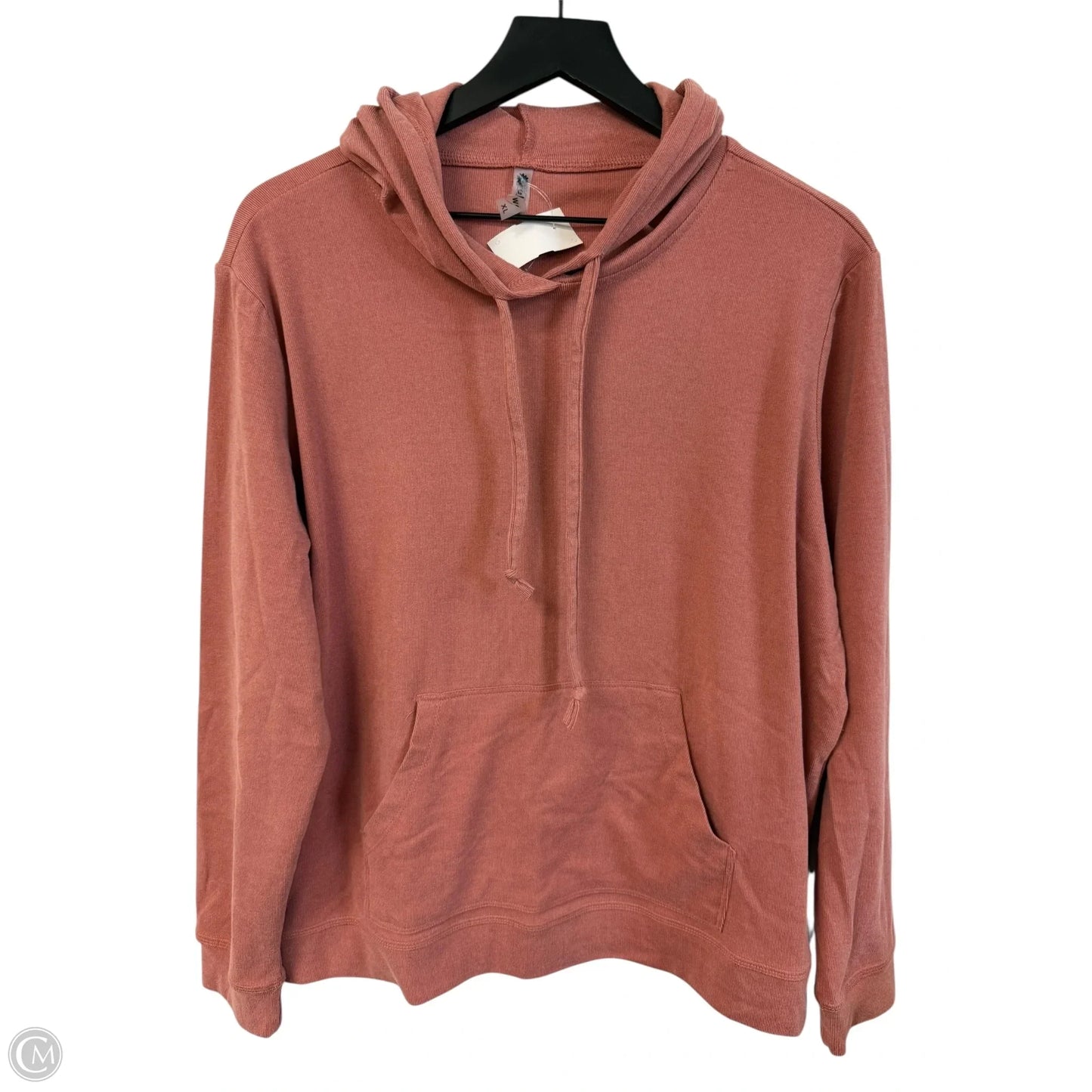 Sweatshirt Hoodie By Cme In Pink, Size: Xl