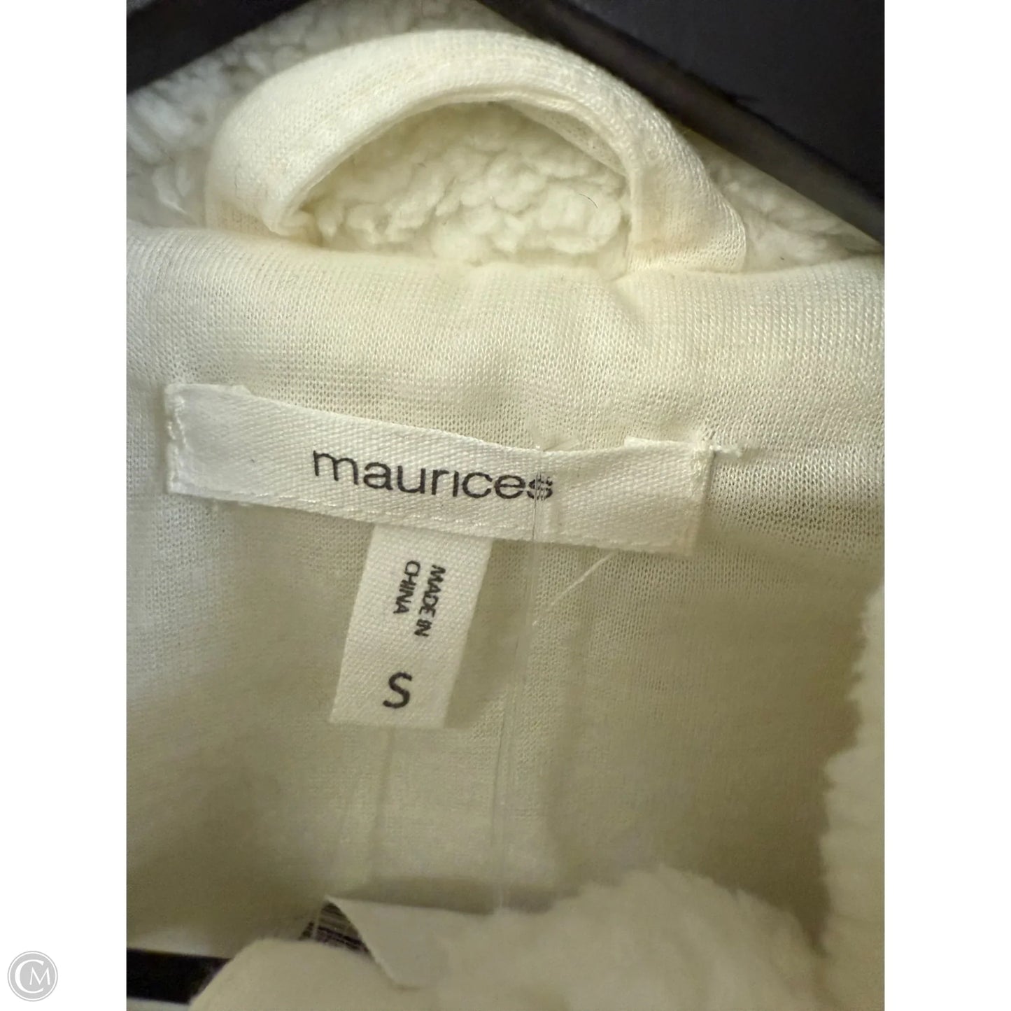Vest Faux Fur & Sherpa By Maurices In White, Size: S