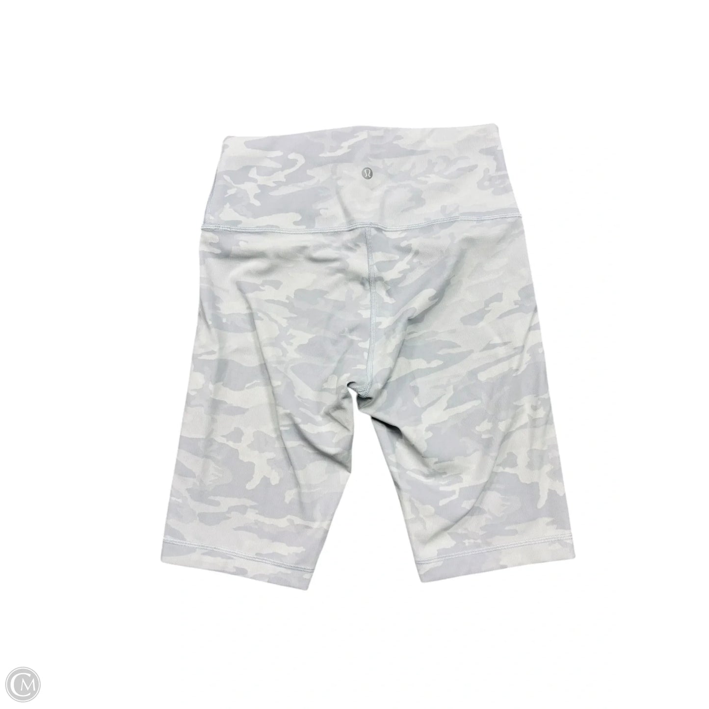 Athletic Shorts By Lululemon In Camouflage Print, Size: 8