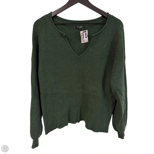 Sweater By Blu Pepper In Green, Size: S