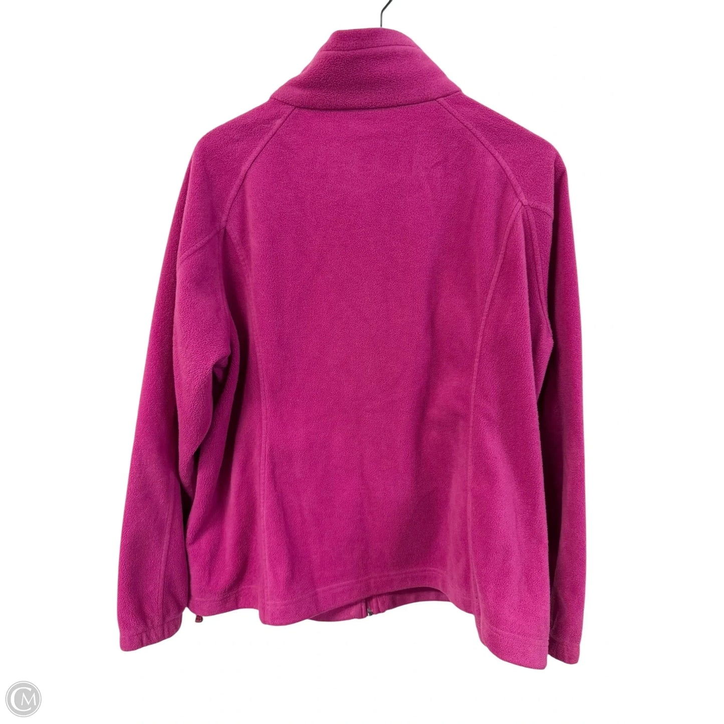 Jacket Fleece By Columbia In Pink, Size: 2x